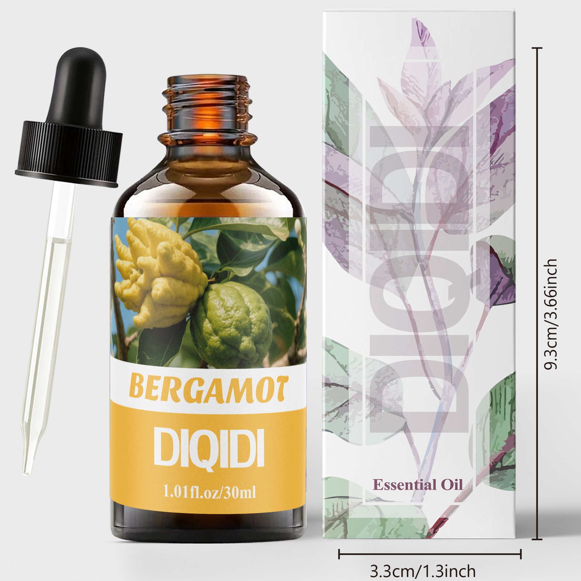 Home Fragrance Co - Bergamot esansiyel yağı, yüksek kaliteli bileşik