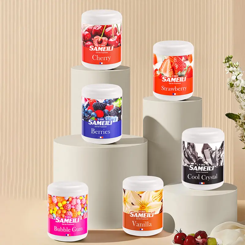 Home Fragrance Rose - Lüks Araba Dekoratif Bardak Tutucu Uzun
