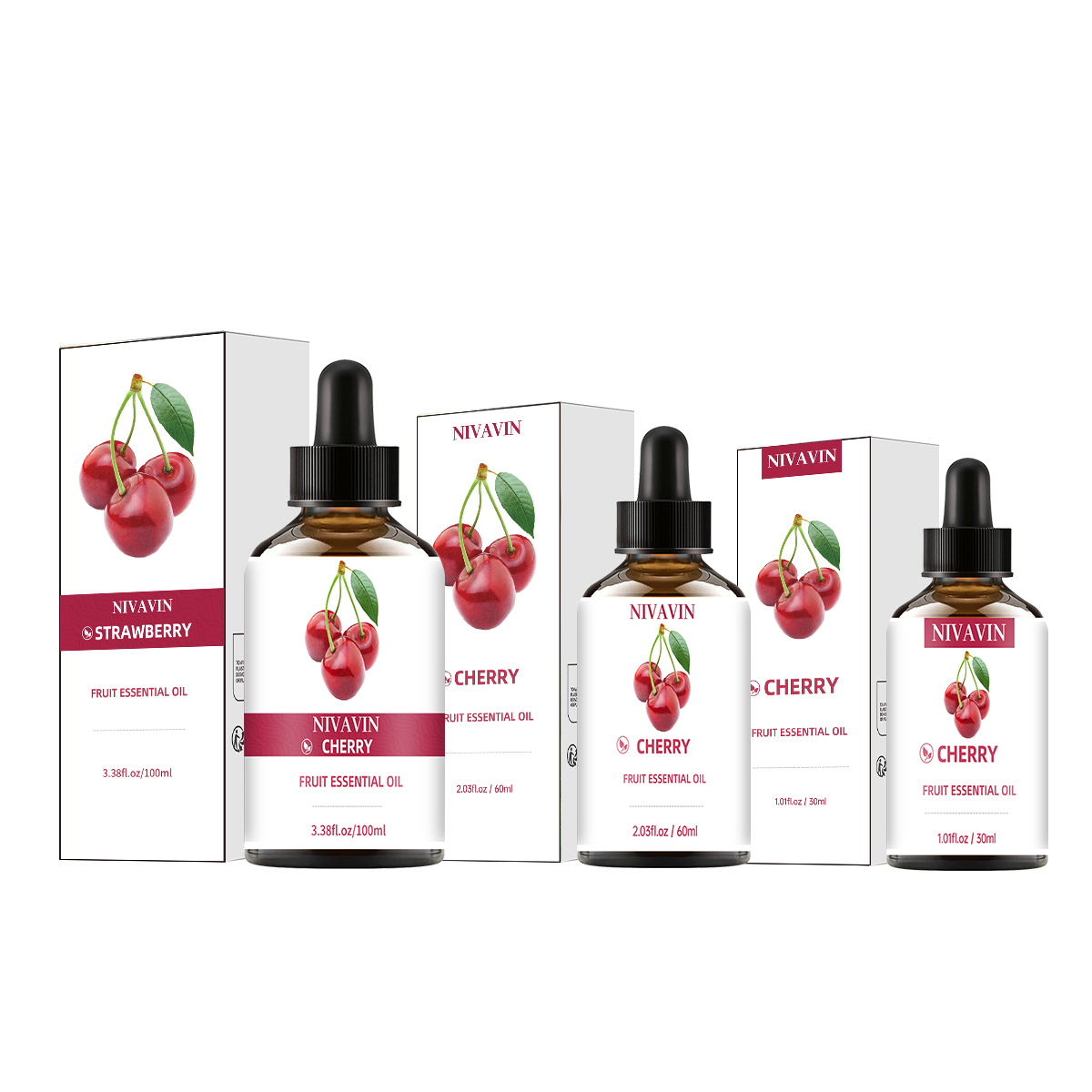 Home Fragrance Co - NIVAVIN 30ml/60ml/100ml Kiraz Çiçeği Esansiyel Yağı,