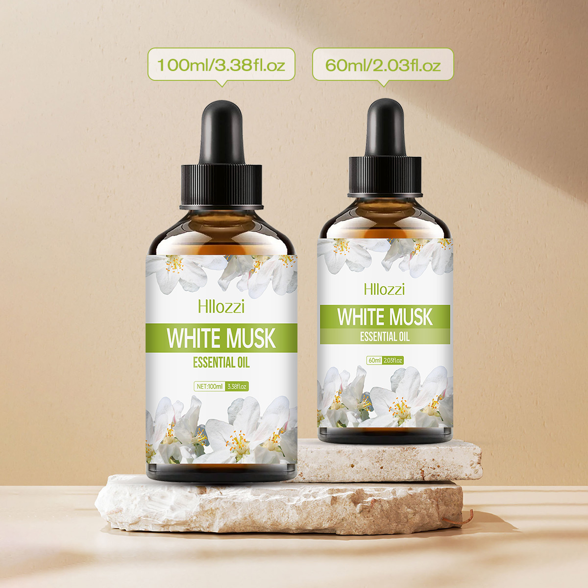 Home Fragrance Co - Beyaz Misk Esansiyel Yağı Difüzörler ve