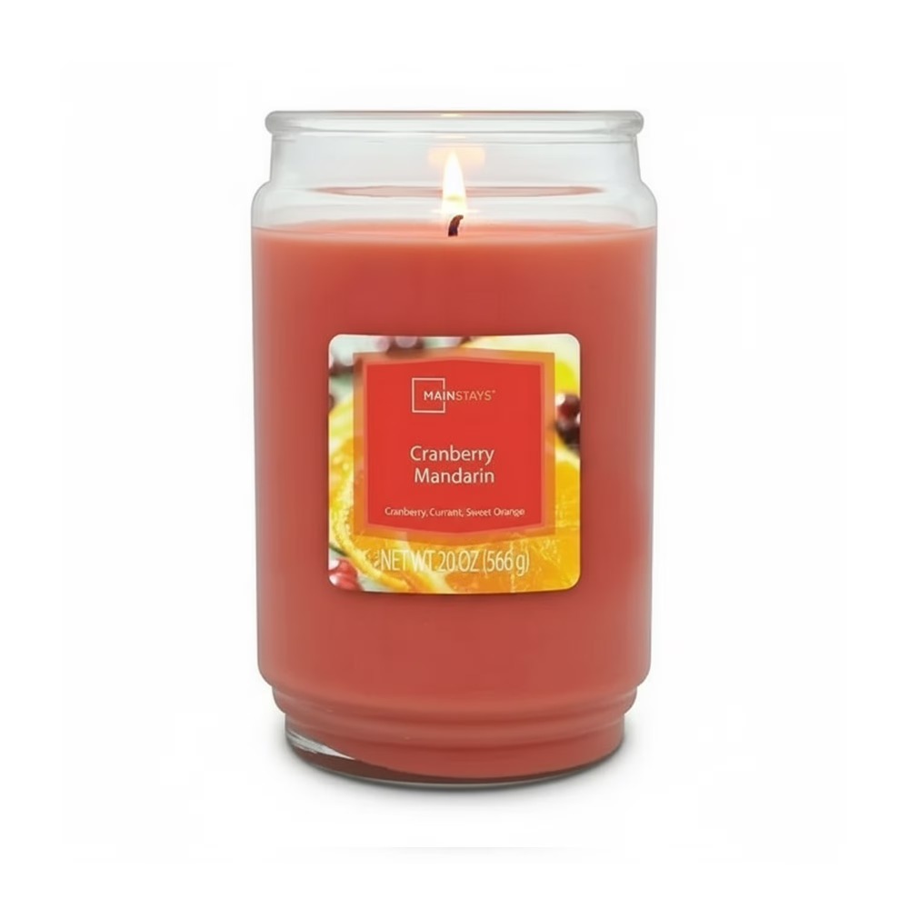 Fragrance Home Decor - Kızılcık Mandarin Kokulu Mum Büyük 20oz