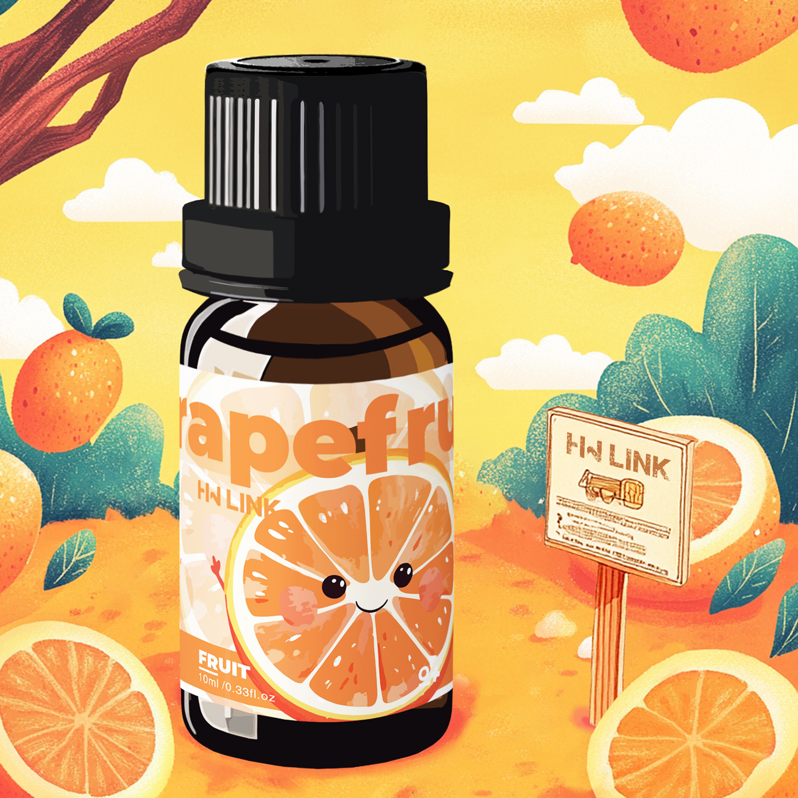 Home Fragrance Accessories - Greyfurt Esansiyel Yağları 10ml Saf Terapötik