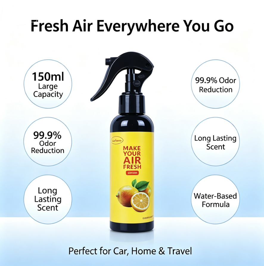 150ml Araba Hava Spreyi 8 Koku - Home Spray Fragrance incelemesi ve fiyatı