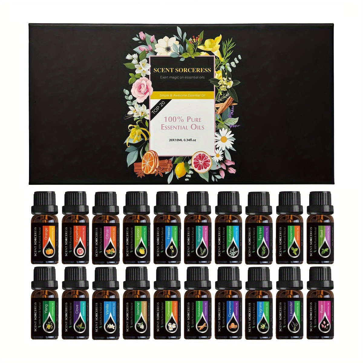 20 adet/set Uçucu Yağ Seti Lav - Home Fragrance Accessories incelemesi ve fiyatı