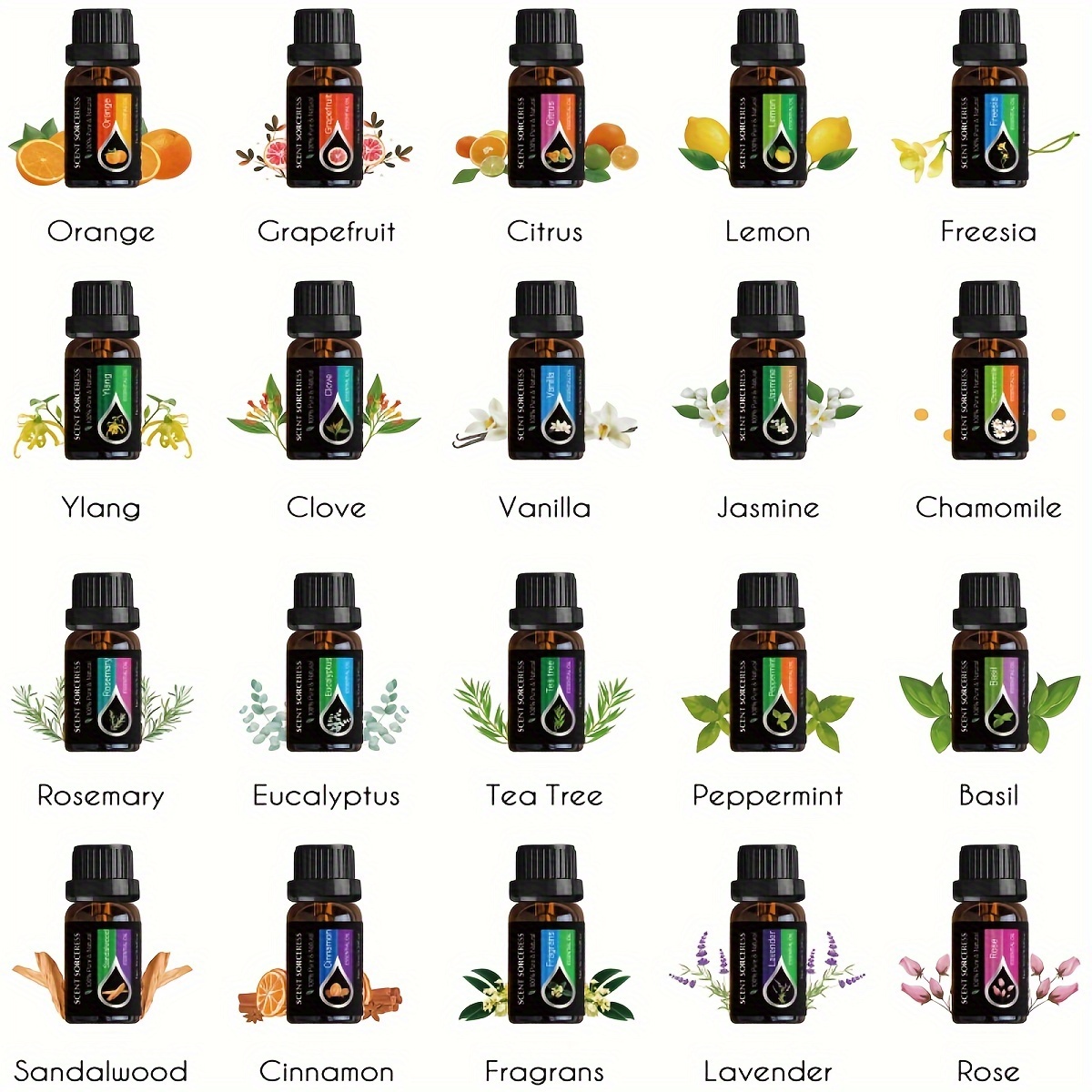 20 adet/set Uçucu Yağ Seti Lav - Home Fragrance Accessories incelemesi ve fiyatı