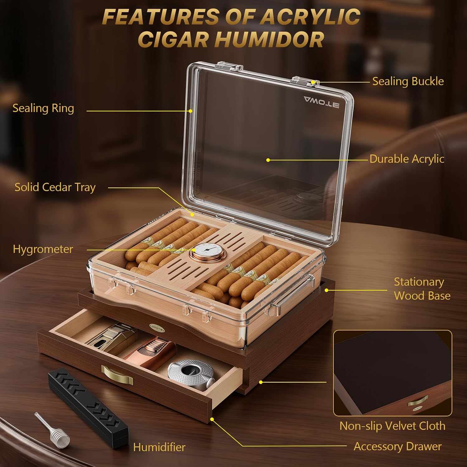 Akrilik Puro Saklama Kutusu, A - Home Fragrance Maple Walnut incelemesi ve fiyatı