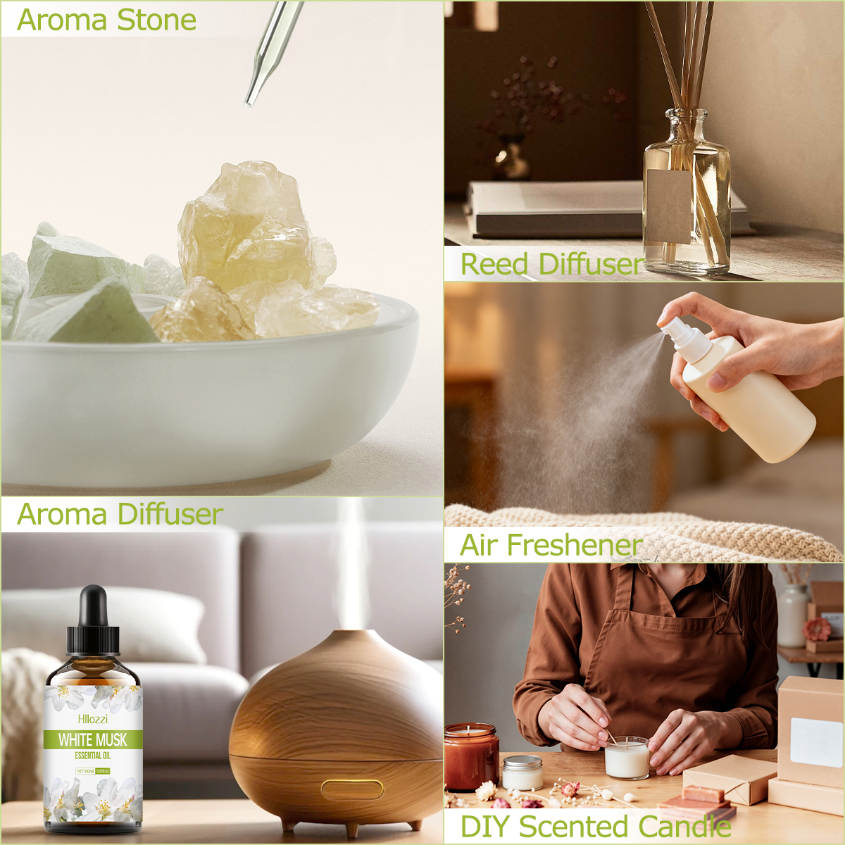 Beyaz Misk Esansiyel Yağı Difü - Home Fragrance Co incelemesi ve fiyatı