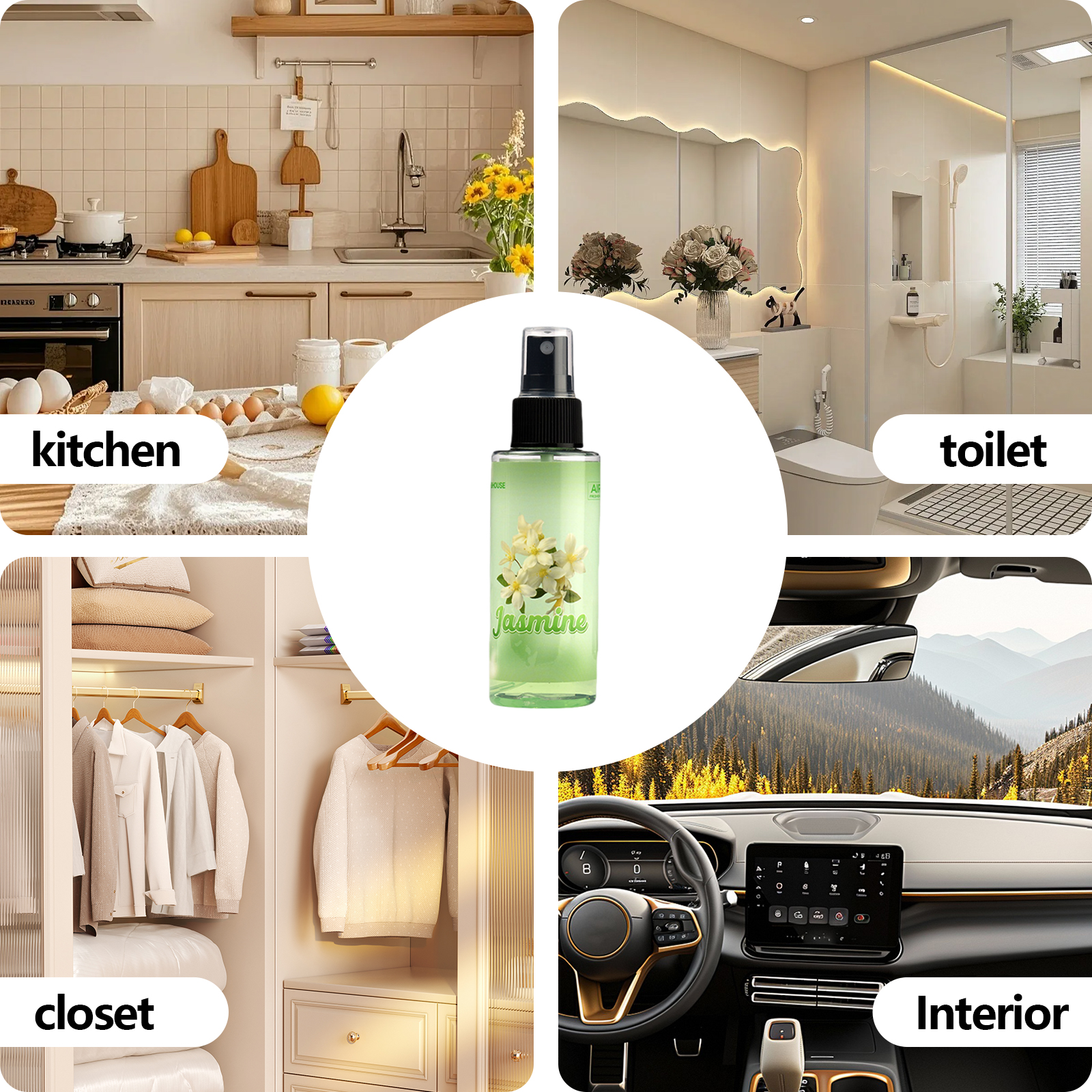 100ml YASEMİN Kokulu El Spreyi - Home Spray Fragrance incelemesi ve fiyatı