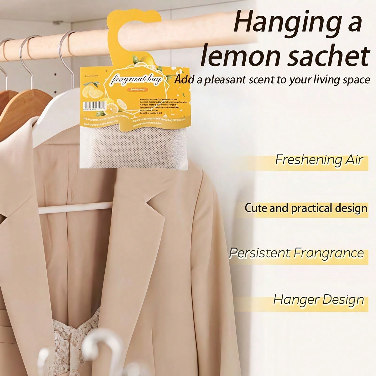 Asılı Limon Kokulu Keseler, Do - Home Fragrance Janzen incelemesi ve fiyatı