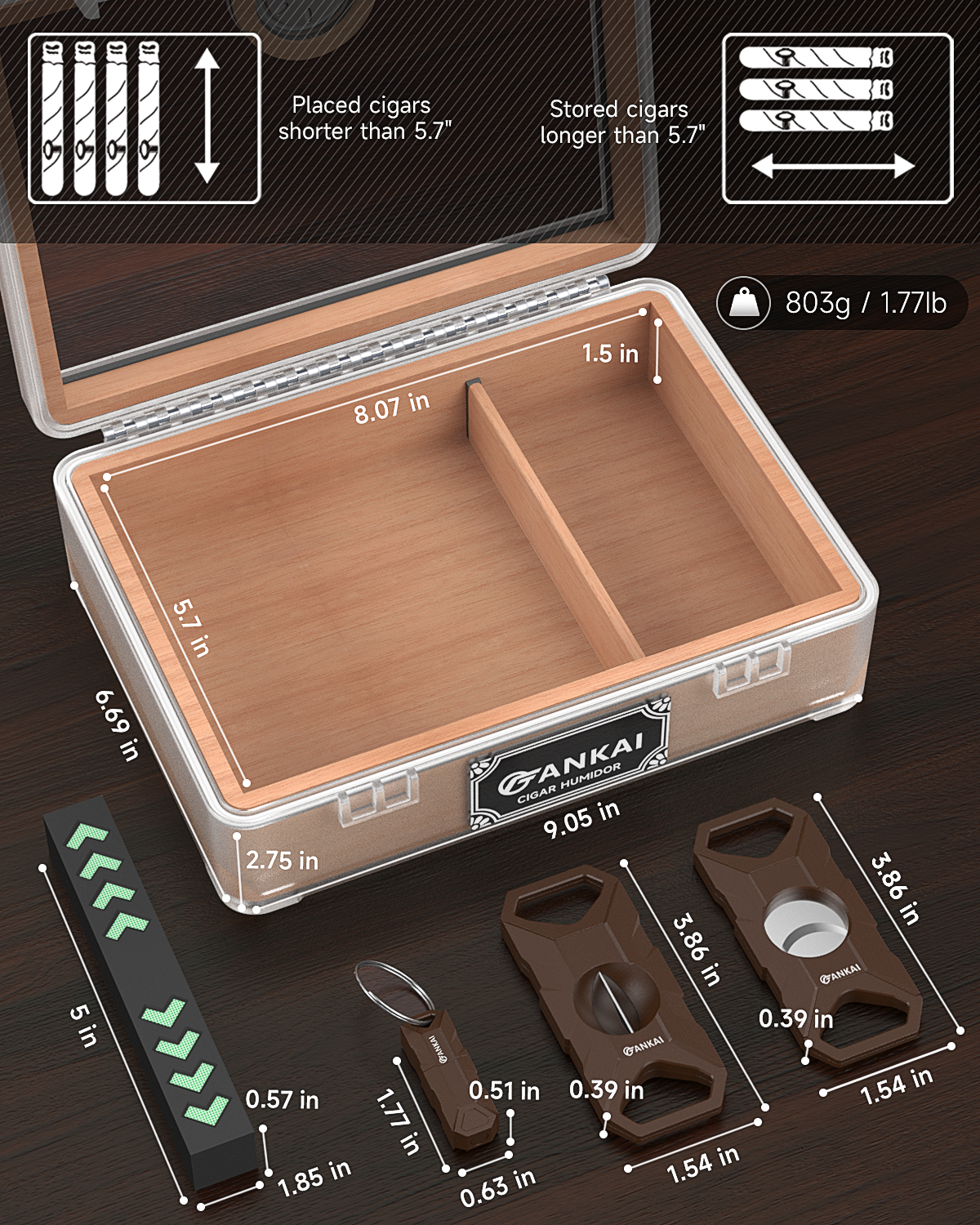 Humidor Puro Kutusu, Kesici Gi - Home Fragrance Maple Walnut incelemesi ve fiyatı