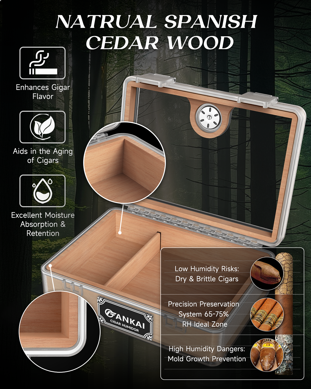 Humidor Puro Kutusu, Kesici Gi - Home Fragrance Maple Walnut incelemesi ve fiyatı