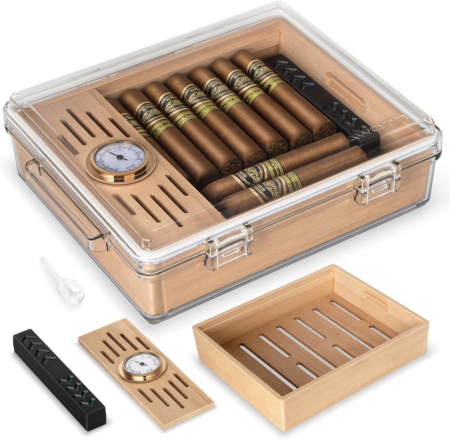 Akrilik Puro Humidoru, Higrome - Home Fragrance Maple Walnut incelemesi ve fiyatı