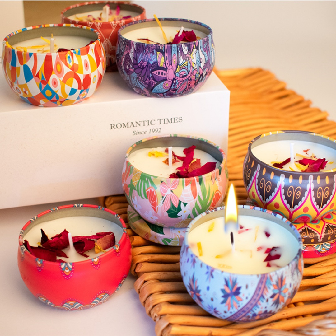 Gül şeklinde mumlar, romantik  - Home Fragrance Rose incelemesi ve fiyatı