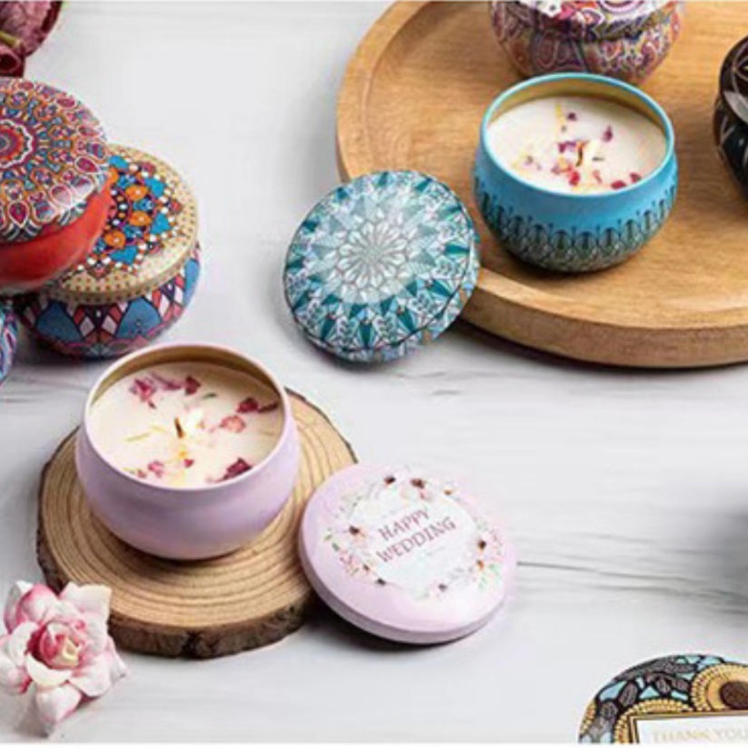 Gül şeklinde mumlar, romantik  - Home Fragrance Rose incelemesi ve fiyatı