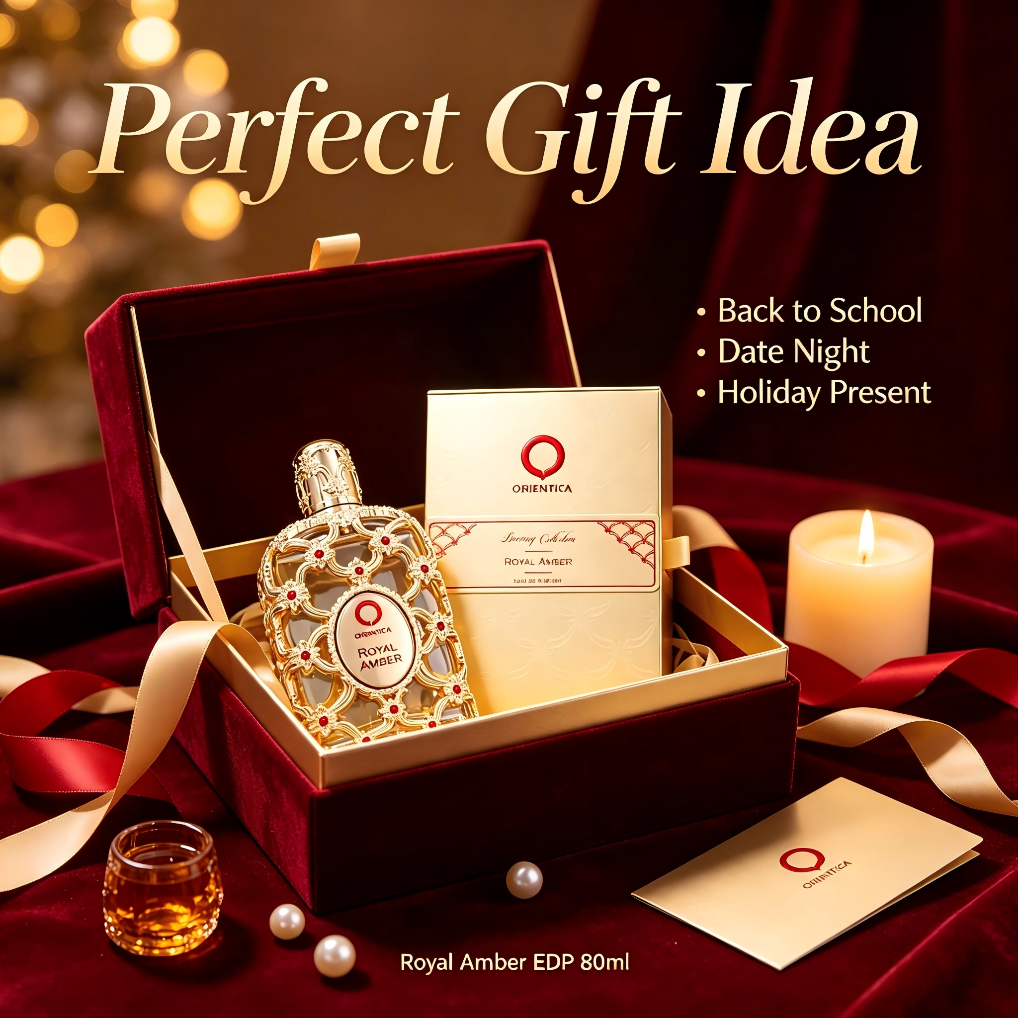 Orientica Royal Amber EDP 80ml - Fragrance Your Home incelemesi ve fiyatı