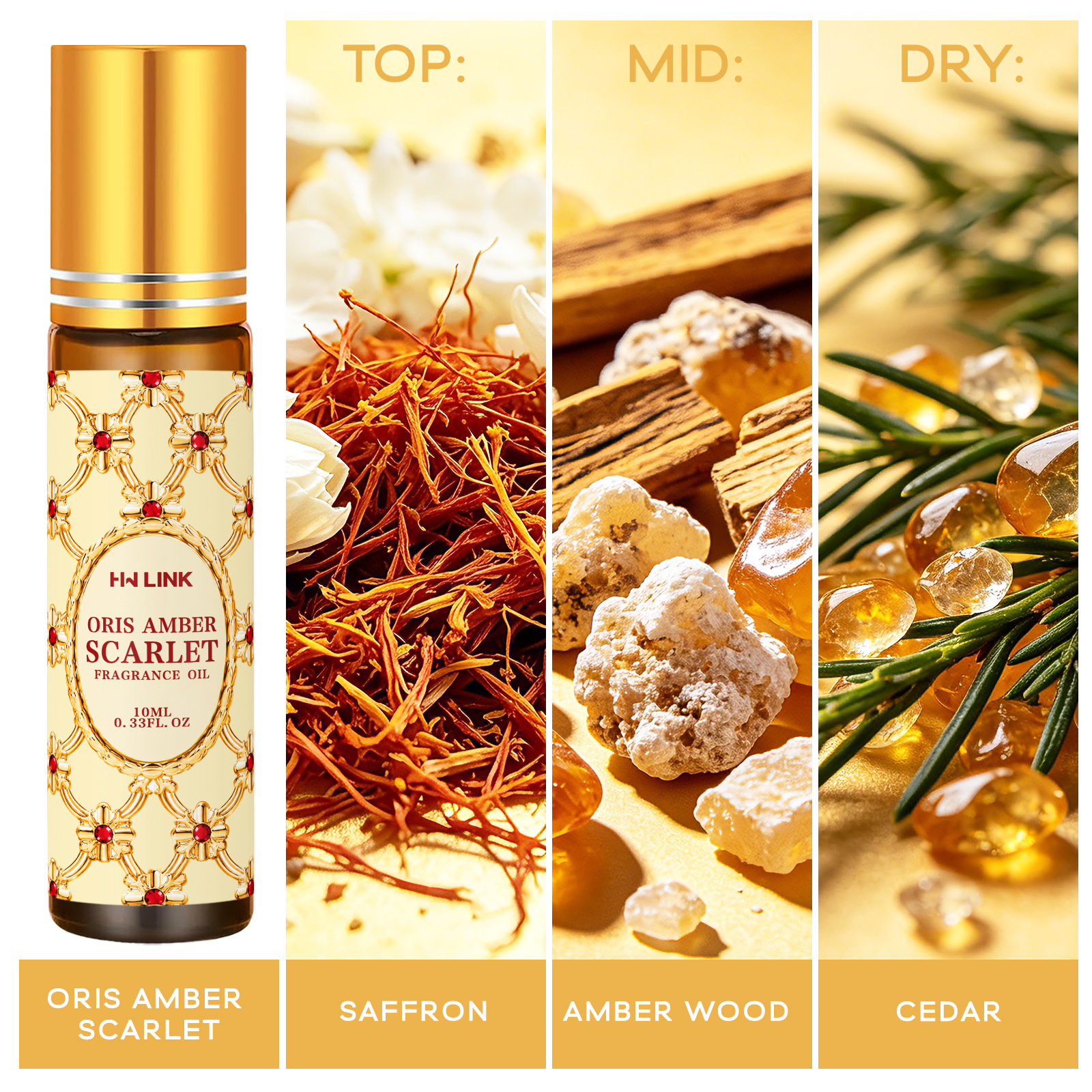 10ml Oris Amber Scarlet Esansi - Home Fragrance Accessories incelemesi ve fiyatı